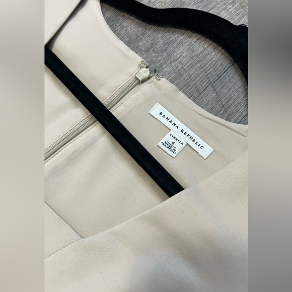 Banana Republic Beige Midi Dress - Picture 7 of 7